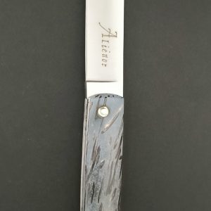 Le couteau Aliénor palmier stabilisé 11,5 cm
