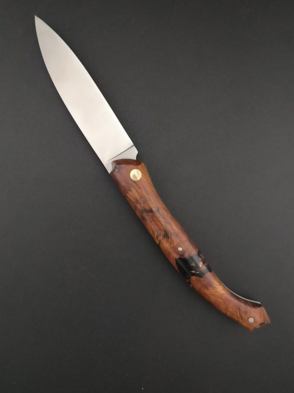 Le couteau Saint-Amans-des-Cots loupe de thuya et résine – Image 3