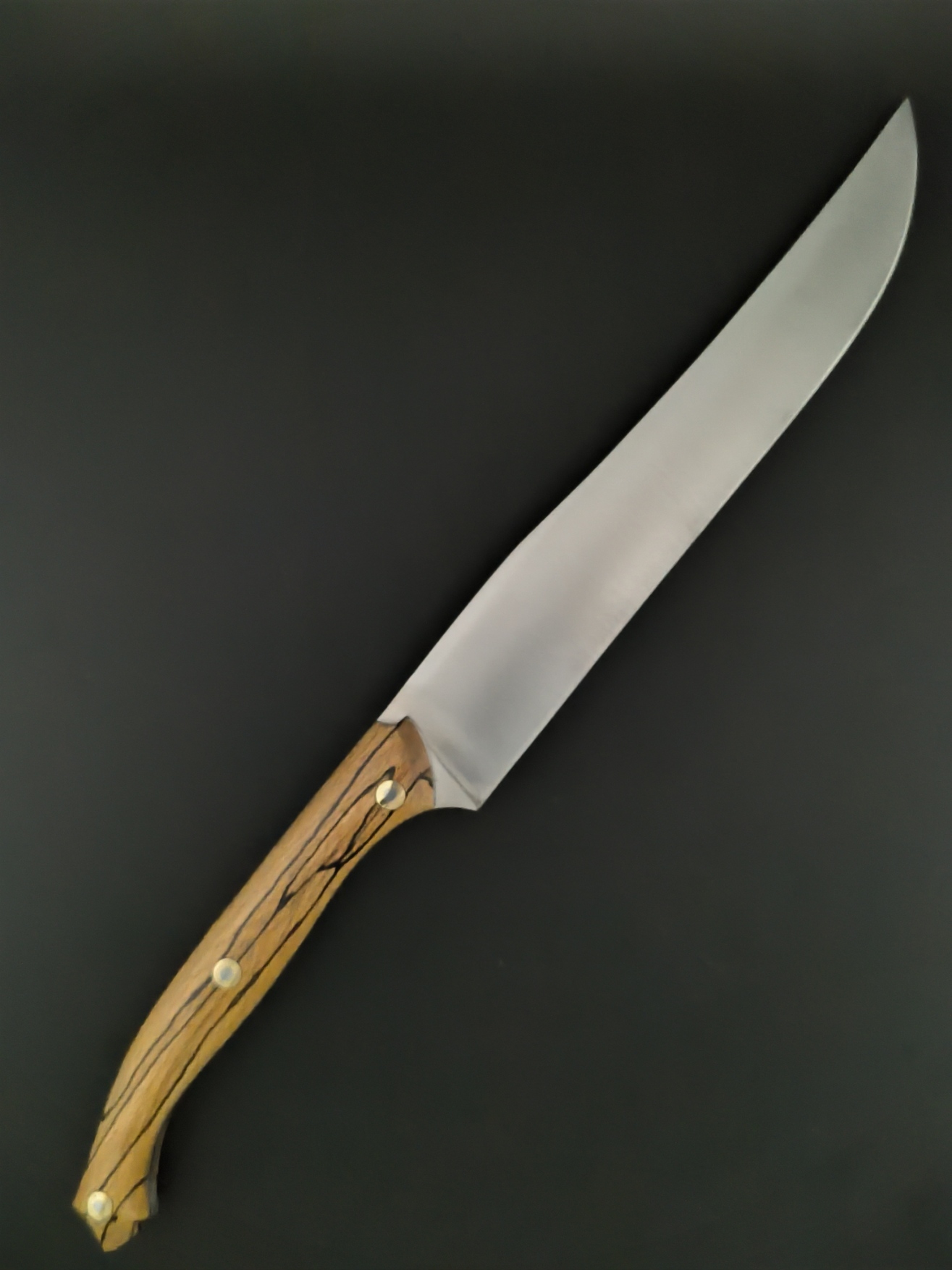 le couteau à découper Saint Amans des Côts en hêtre échauffé stabilisé – Image 3