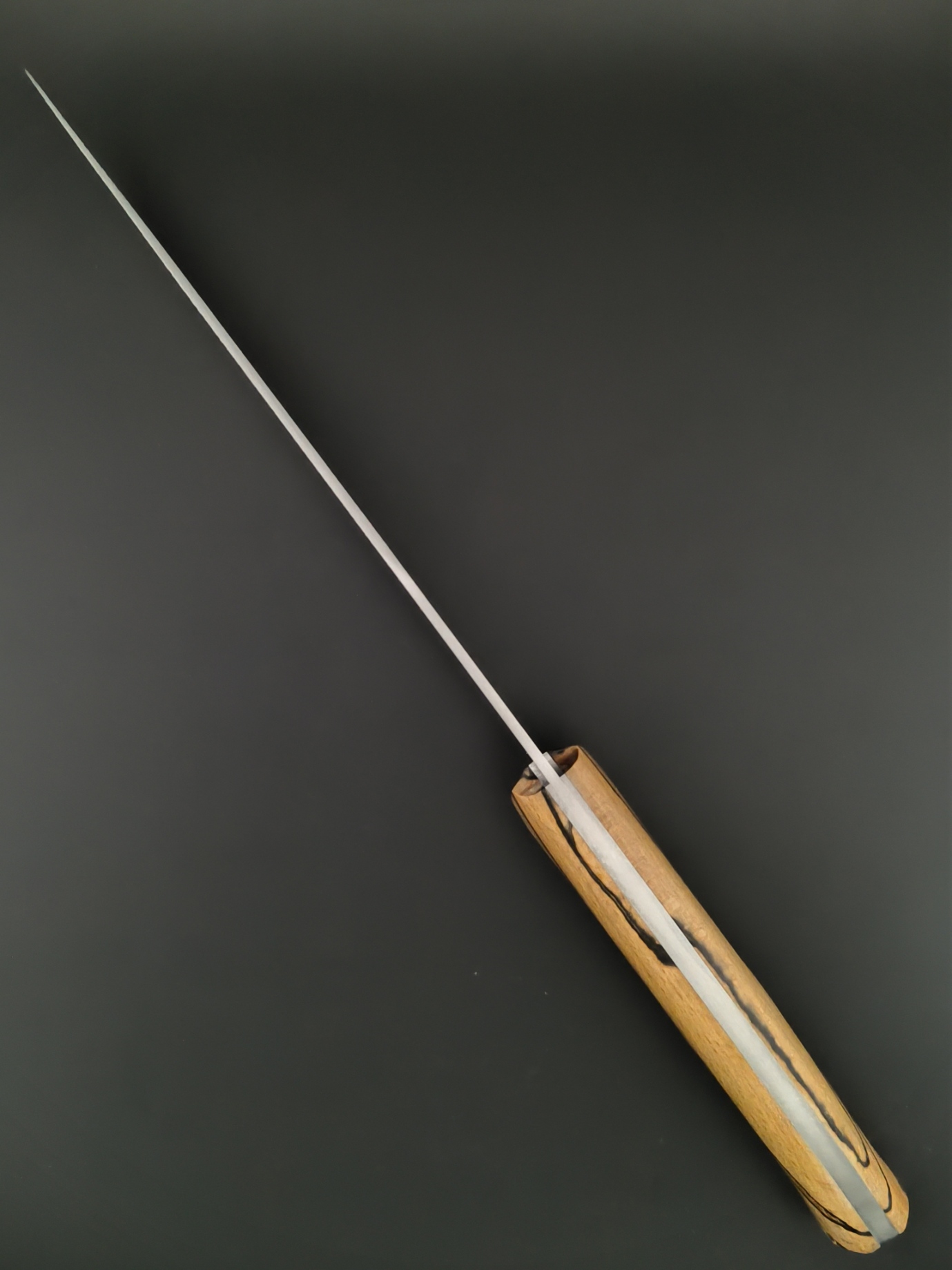 le couteau à découper Saint Amans des Côts en hêtre échauffé stabilisé – Image 2