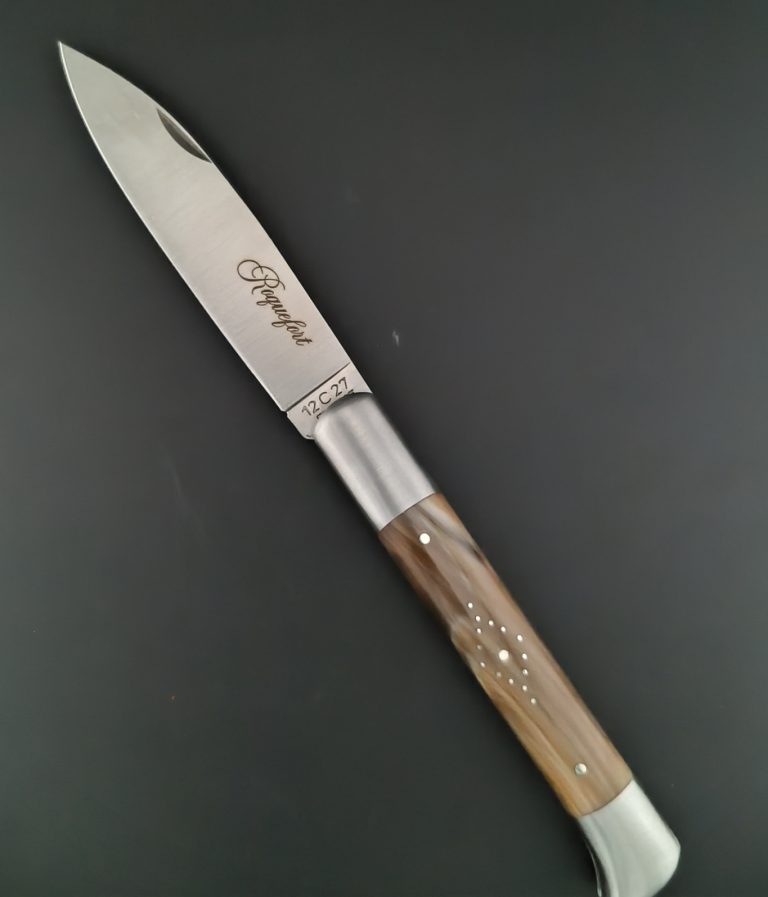 Roquefort Pointe de corne marbrée. 11,5 cm