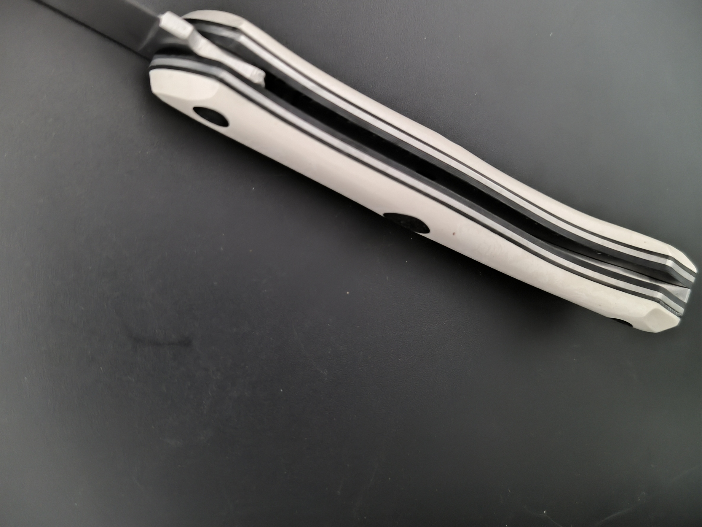 Le couteau Saint-Amans-des-Cots écume de mer stabilisé – Image 3